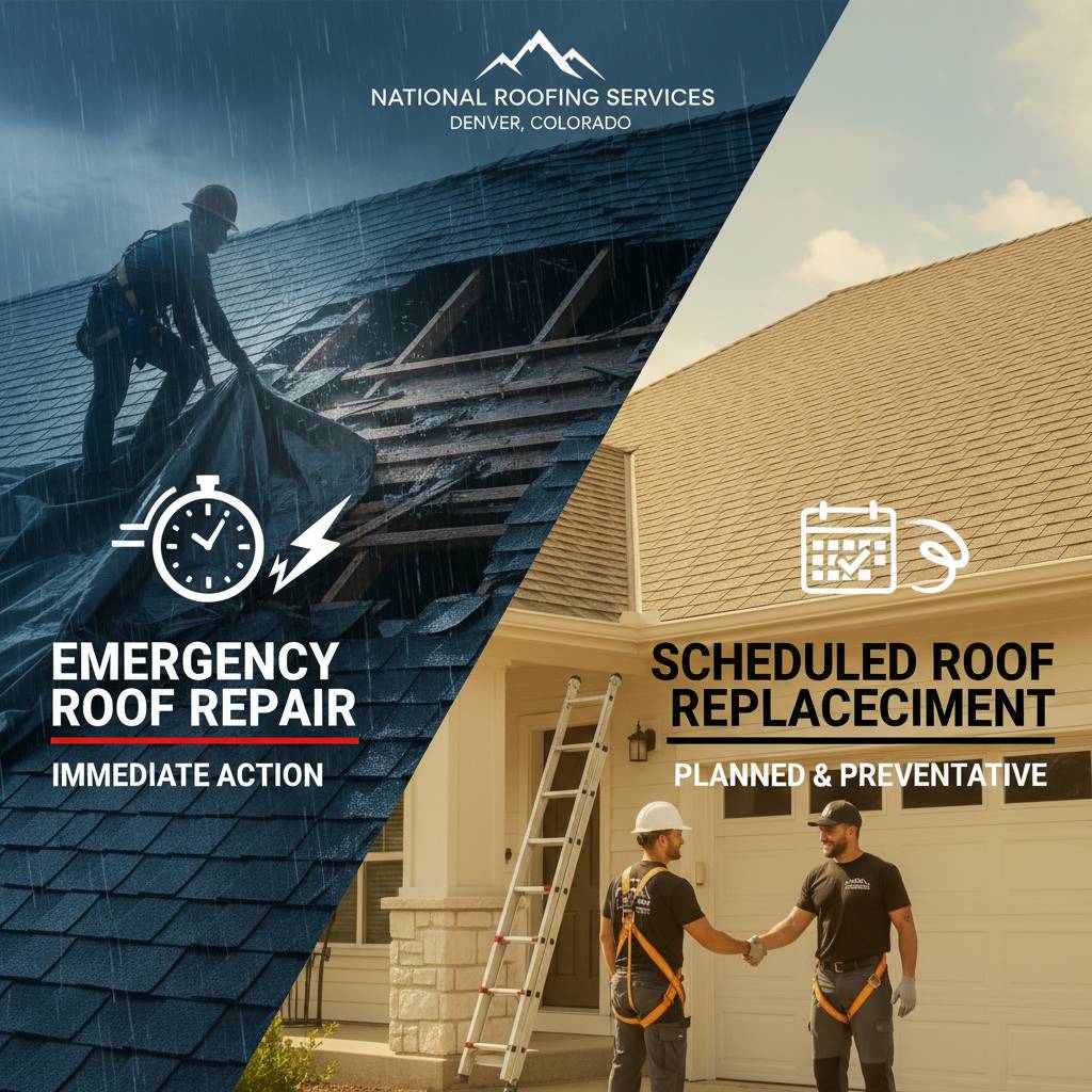 Emergency roof repairs: when to act immediately