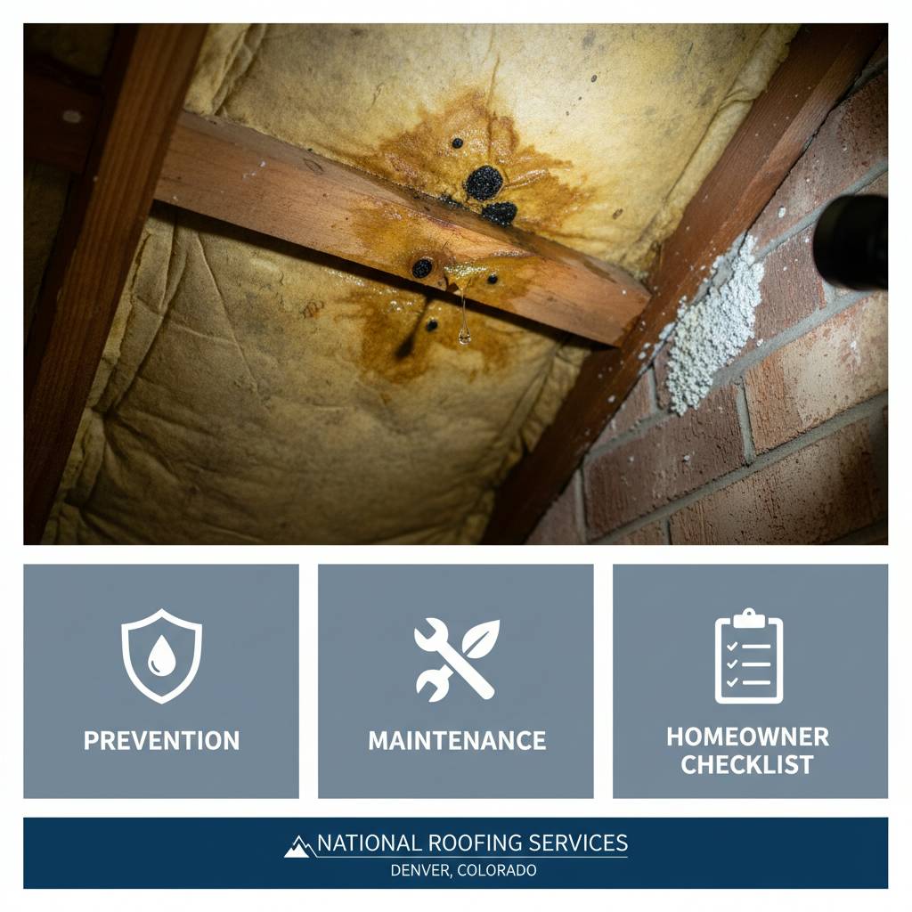 Prevention, maintenance, and a homeowner checklist
